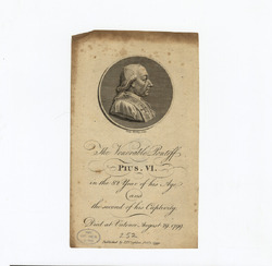 Portrait of Pius VI