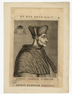 Portrait of Cardinal d' Amboise