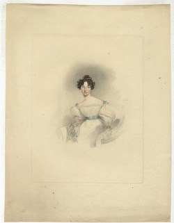 Portrait of princess Hohenlohe
