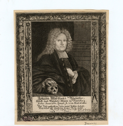 Portrait of Johann Martin Baeumler