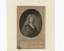 Portrait of Friedrich Benedict Carpzov