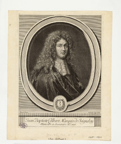 Portrait of Jean-Baptiste Colbert