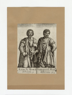 Portrait of Azzo X d'Este, Marquis of Ferrara and Francesco I d'Este, Marquis of Ferrara