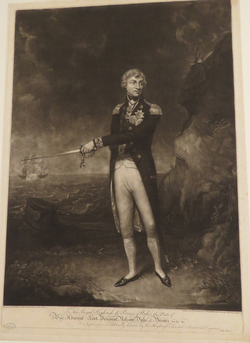 Portrait of Vice Admiral Horatio Nelson, 1st Viscount Nelson, Duke of Bronti