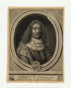 Portrait of G. de Lamoignon