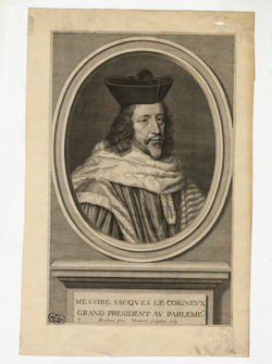 Portrait of J. Le Coigneux