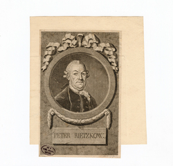 Portrait of P. Rietzkow