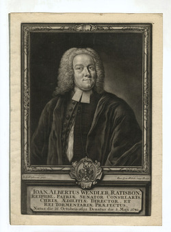 Portrait of J. A. Wendler