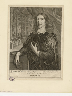 Portrait of J. de Witt