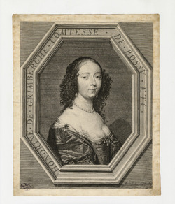 Portrait of H. de G., comtesse de Bossu