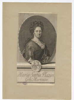 Portrait of Maria Sophia Plazin