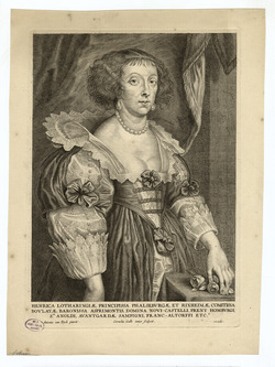 Portrait of Princess Henrietta of Lorraine