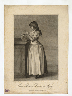 Portrait of Anna Louisa Lavater