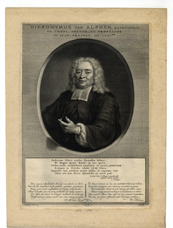 Portrait of H. Van Alphen