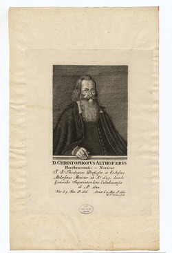Portrait of C. Althofer