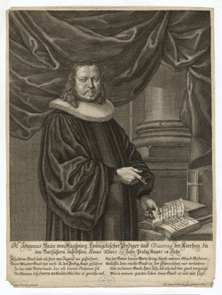 Portrait of Johannes Baur