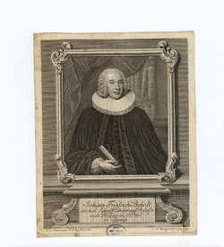 Portrait of J. F. Bahrdt