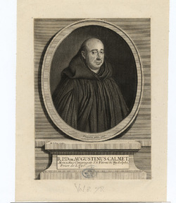 Portrait of A. Calmet