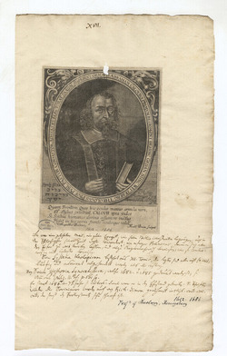 Portrait of Abraham Calov