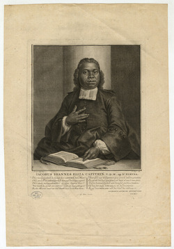 Portrait of Jacob Joannes Eliza Capitein