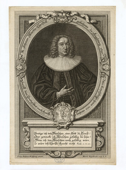 Portrait of Johann Martin Christell