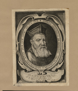 Portrait of M. A. de Dominis