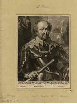 Portrait of Johan VIII, Count of Nassau-Siegen