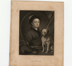 Portrait of Hogarth