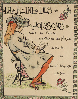 Title page with lettering for 'La Reine des Poissons'