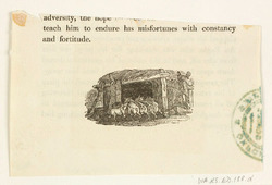 Piglets in a Pig-Sty (from 'Fables of Aesop and Others')
