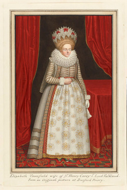 Copy of a Portrait of Elizabeth Cary, Viscountess Falkland