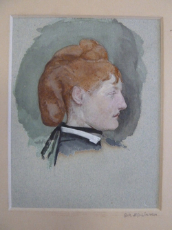 Head of a Woman in profile