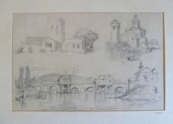 A Church, two Towers and a Bridge