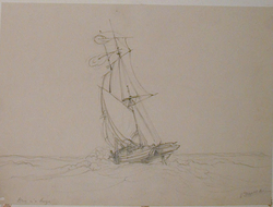 Brig in a Breeze