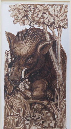 Design for an Ornamental Panel