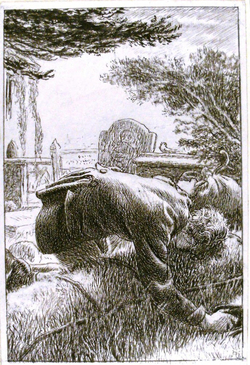 At the Grave