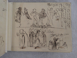 Studies for illustrations to the Iliad and the Odyssey, The Iliad