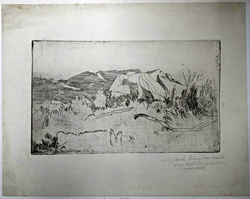 Landscape with mountains