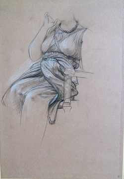 Study of a seated woman
