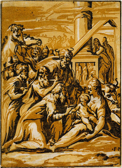 The adoration of the Magi