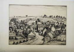Landscape with village