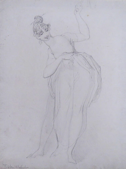 Study of a Female Figure (after Henry Fuseli)