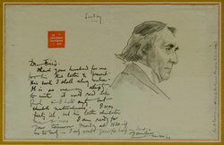 Portrait of Sir Henry Irving