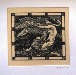 Bookplate for A.G.B. Russell