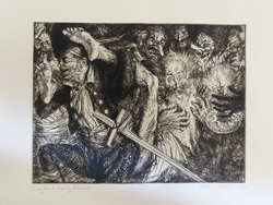 A Scene from Don Quixote