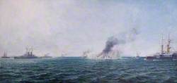 ‘HMS Victoria’ off Tripoli, Lebanon, 22 June 1896