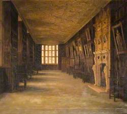 View of the Long Gallery at Aston Hall