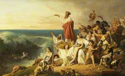 The Children of Israel Crossing the Red Sea