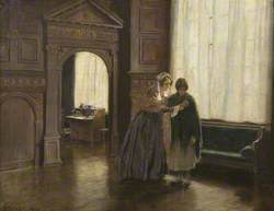 Mrs Mary Carpenter and Her First Reformatory Girl, Annie Woolham, at Red Lodge, 10 October 1854