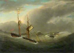 The Brigantine 'Tom Cod' Rescuing the Crew of 'La Plata'